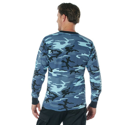 Rothco Men's Long Sleeve Color Camo T-Shirt