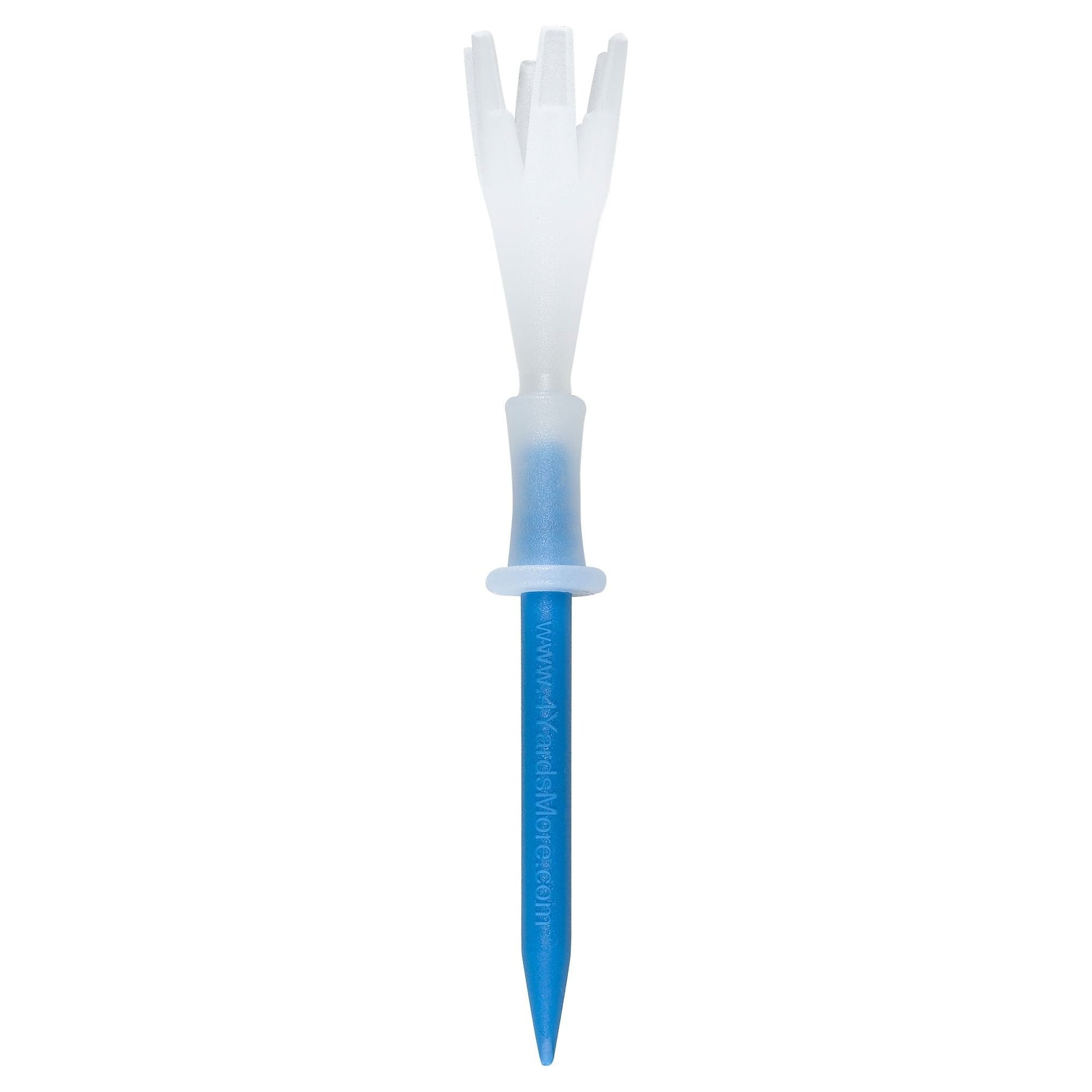 4 Yards More Golf Tee 3 1/4" - Four Pack Blue