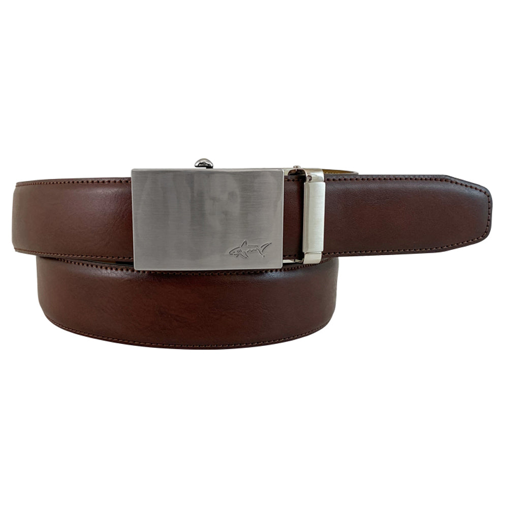 Greg Norman Shark Leather Belt