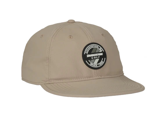 Bridgestone Men's 6 Panel Crusher Golf Hat