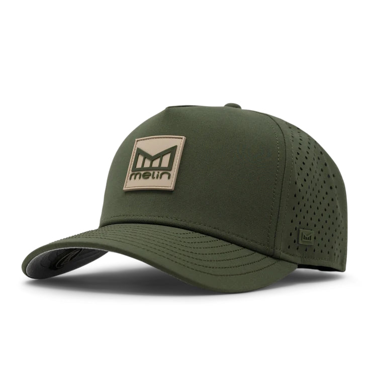 Melin Men's Odyssey Stacked Hydro Performance Snapback Hat