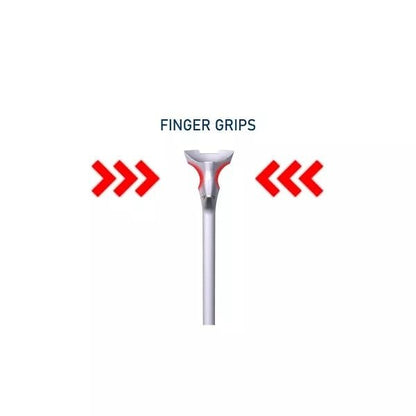 Flightpath Premium Tee - 2.75" - 4 Pack - White