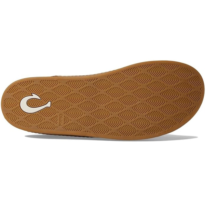 OLUKAI Men's Hamani Premium Leather Slippers