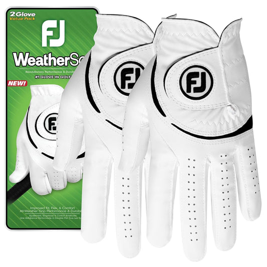 FootJoy Men's WeatherSof Golf Gloves 2-Pack 2024