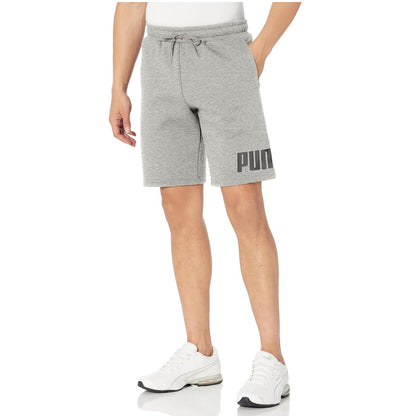 Puma Men's Big Logo Fleece Shorts 10"