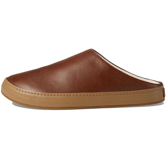 OLUKAI Men's Hamani Premium Leather Slippers
