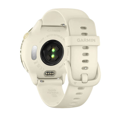 Garmin Vivoactive 6 Smart Watch Lunar Gold with Bone Band