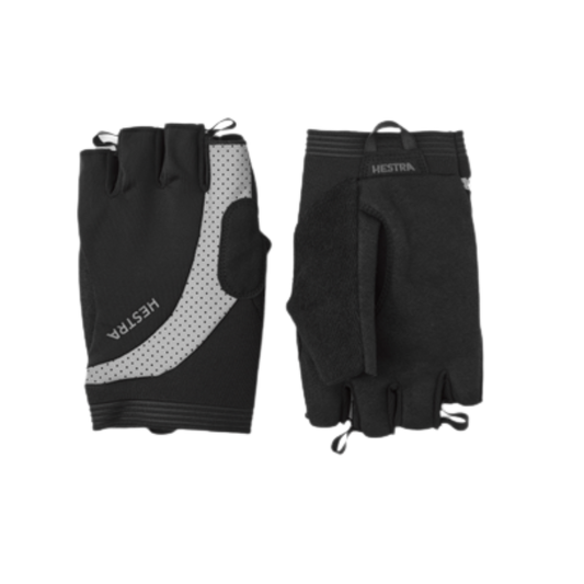 Hestra Apex Reflective Short - 5 Finger Biking Gloves