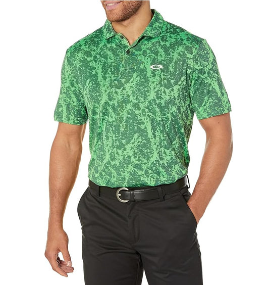 Oakley Men's Marble Jaquard Golf Polo Shirt