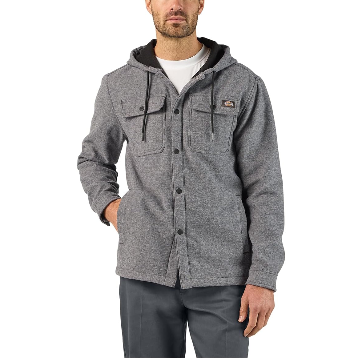 Dickies Men's Relaxed Fit Shirt Jacket