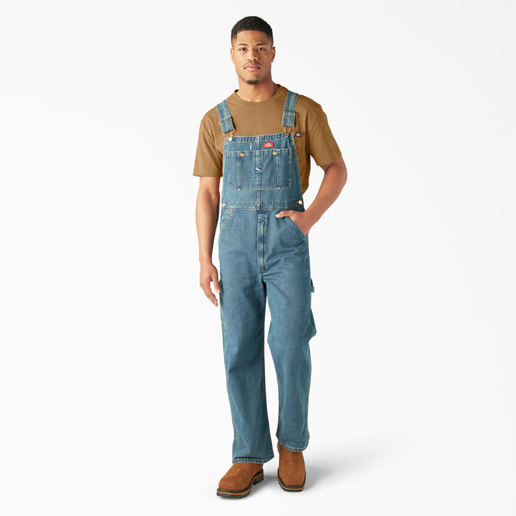 Dickies Men's Indigo Bib Overalls