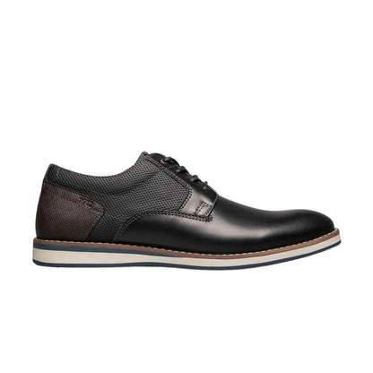 Nunn Bush Men's Circuit Plain Toe Oxford Shoe - Black Multi