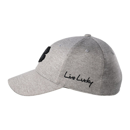 Black Clover Lucky Heather Silver Fitted Hat