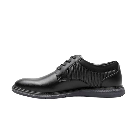 Nunn Bush Men's Chase Plain Toe Oxford Shoes - Black