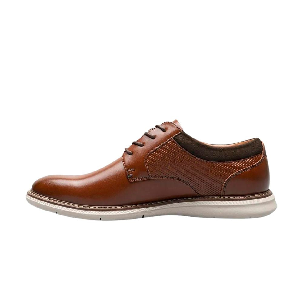 Nunn Bush Men's Chase Plain Toe Oxford Shoes - Cognac