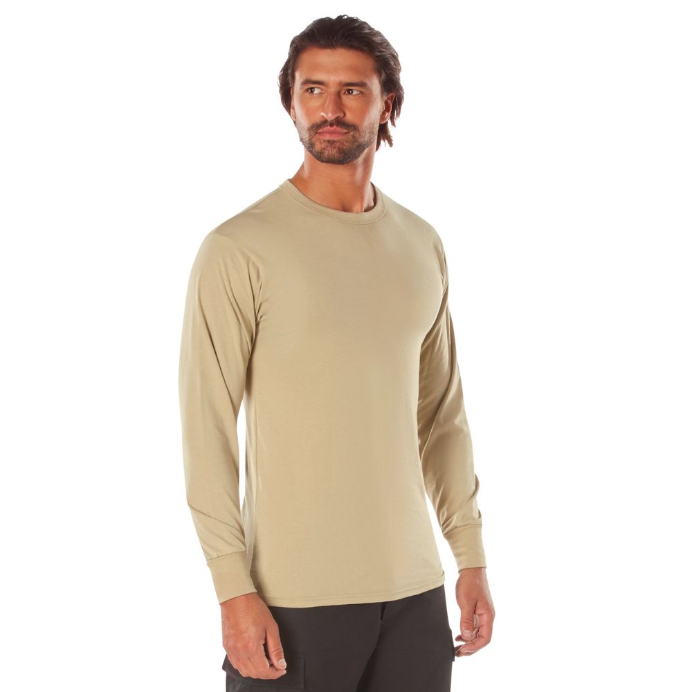 Rothco Men's Long Sleeve Solid T-Shirt