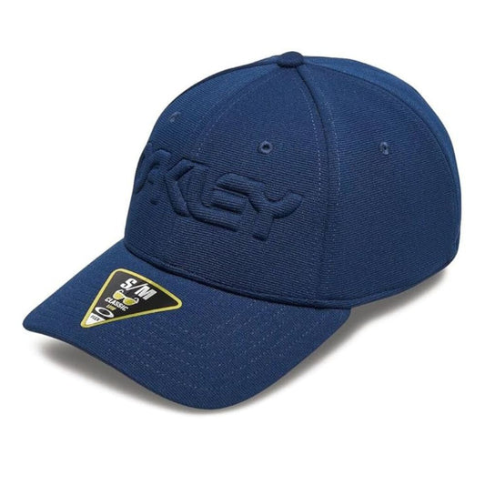 Oakley Men's 6 Panel Stretch Embossed Hat