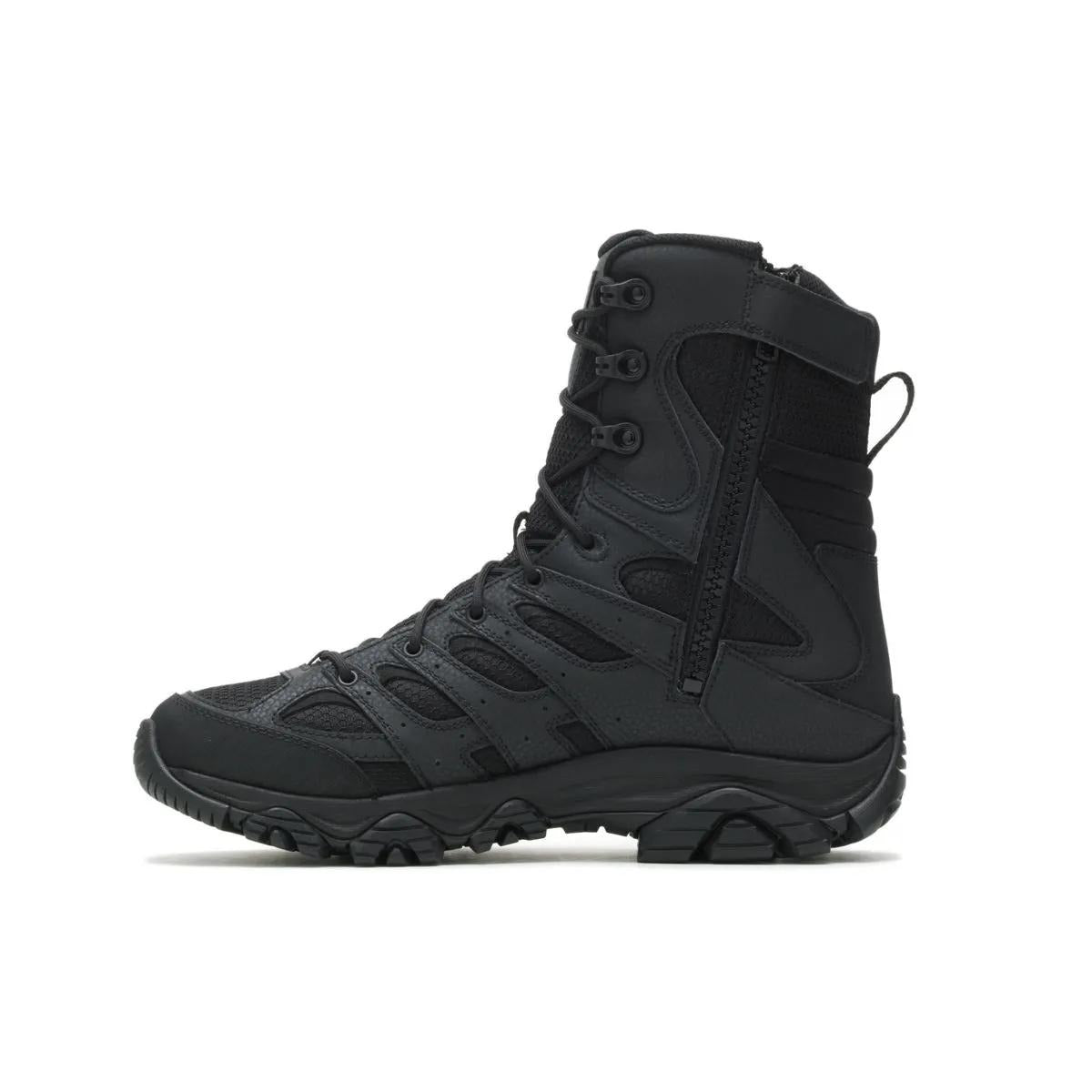 Merrell Men's Moab 3 8" Tactical Zip Waterproof Boots