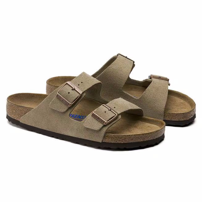 Birkenstock Arizona Soft Footbed SuedeLeather Sandals