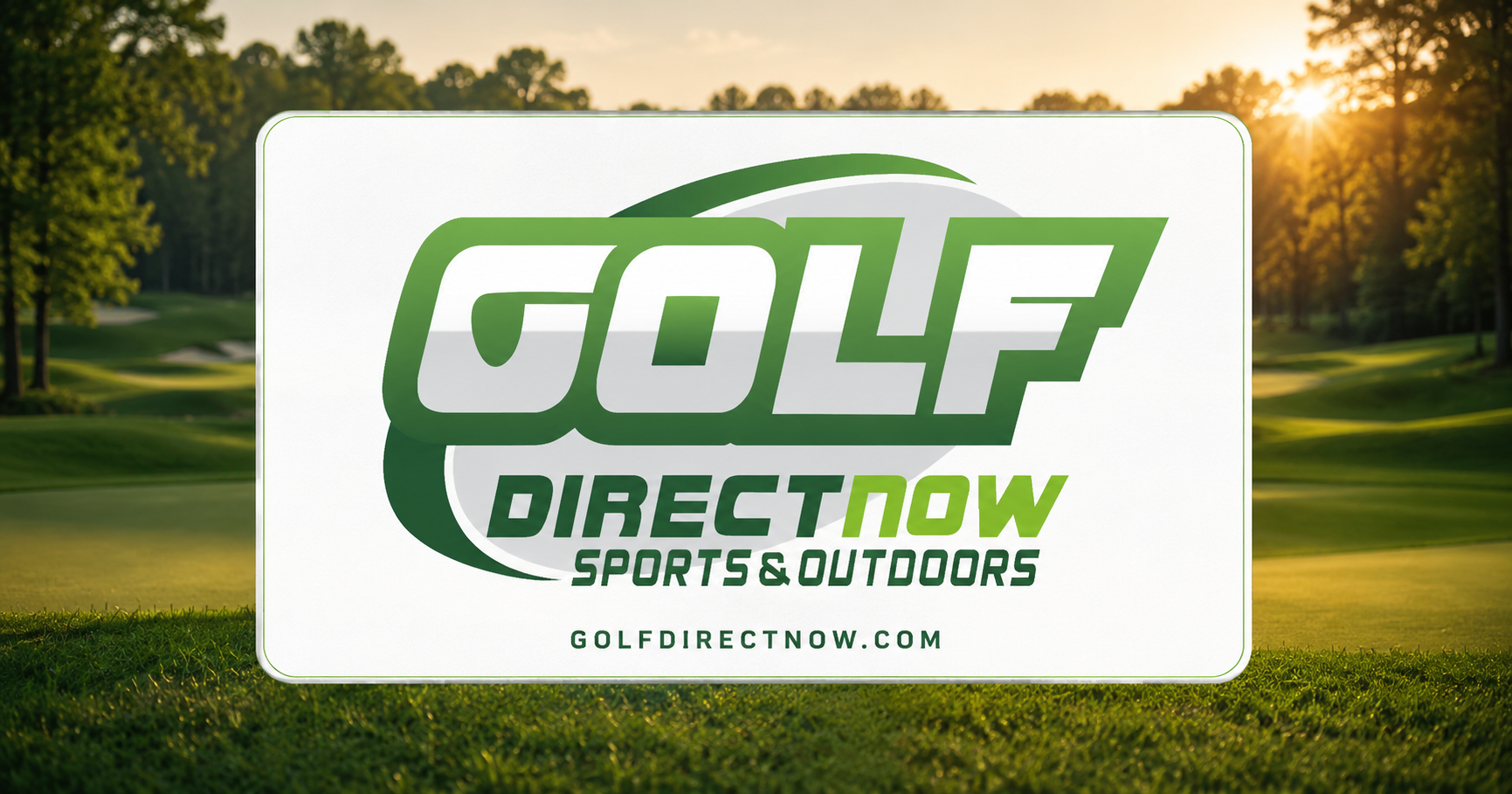 The picture golfdirectnow.com shows when its homepage is shared