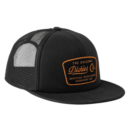 Dickies Men's Roomy Emb Patch Waxed Canvas Trucker Hat