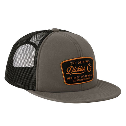 Dickies Men's Roomy Emb Patch Waxed Canvas Trucker Hat