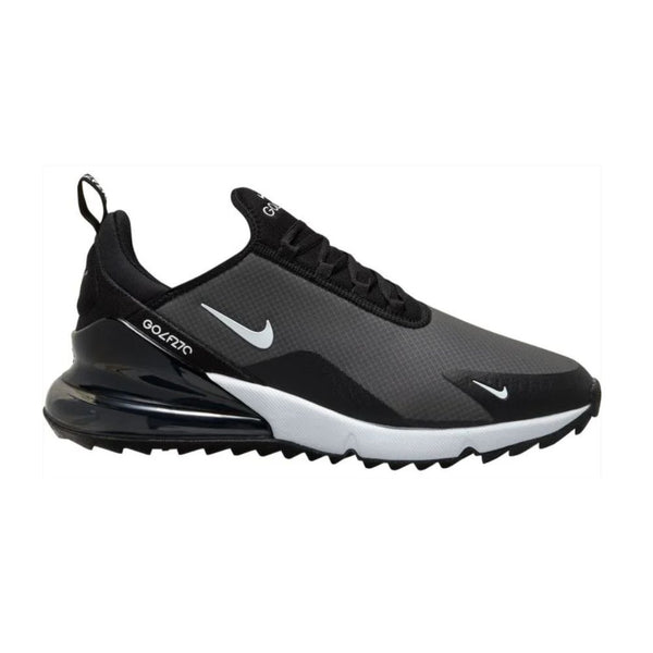 Nike Men's Air Max 270 G Golf Shoes - Black/White-Hot Punch