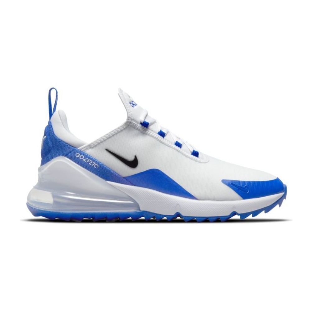 Nike Men's Air Max 270 G Golf Shoes - White/Black-Racer Blue-Platinum