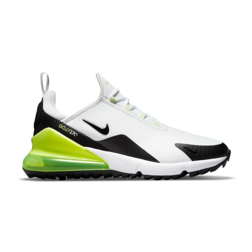 Nike Men's Air Max 270 G Golf Shoes - White/Black-Volt