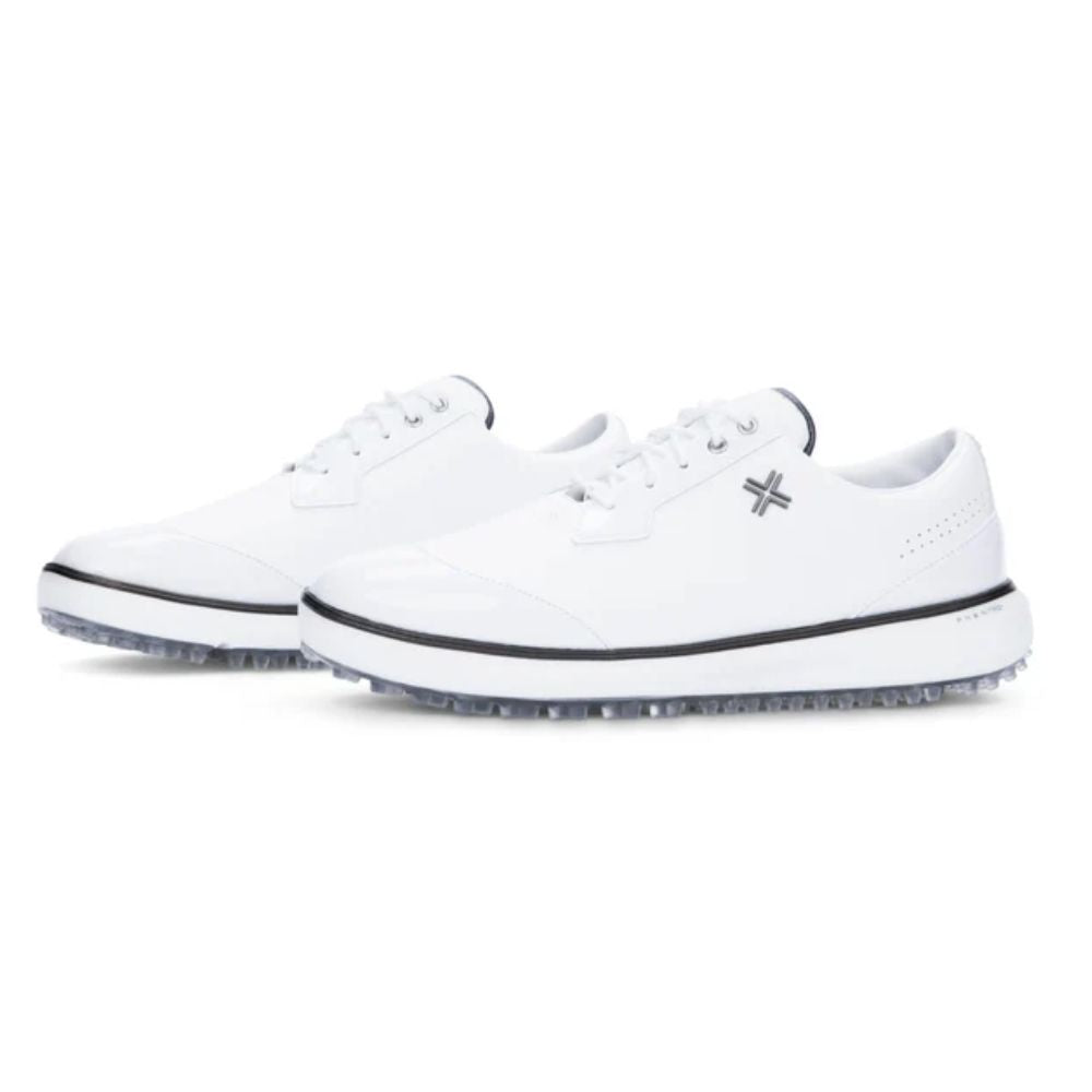 Payntr All Day Spikeless Golf Shoes - White/Black