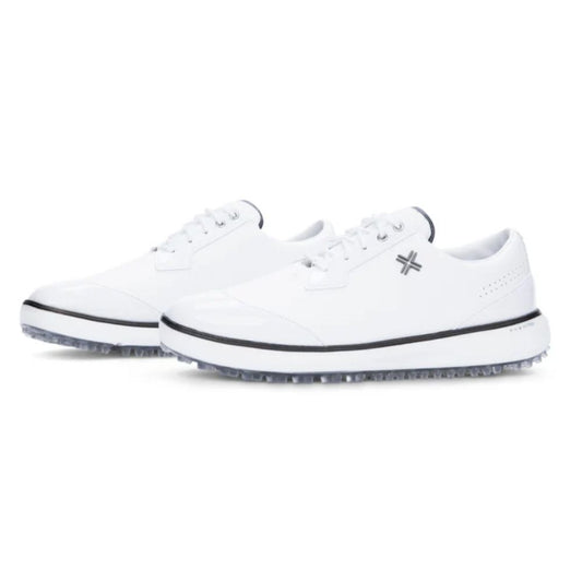 Payntr All Day Spikeless Golf Shoes - White/Black