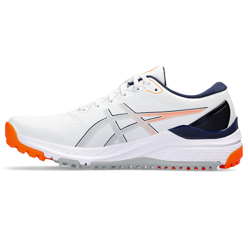 Asics Men's Gel-Kayano Ace Golf Shoes White/Shock Orange