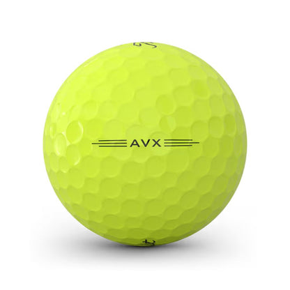 Titleist 2026 AVX Yellow Golf Balls