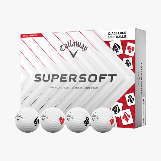 Callaway SuperSoft 2025 Aces Golf Balls (1 Dozen)
