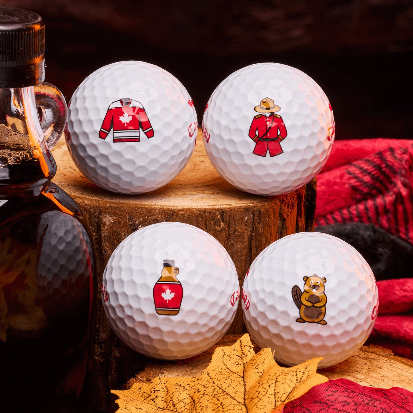 Callaway SuperSoft 2025 Canada Golf Balls (1 Dozen)