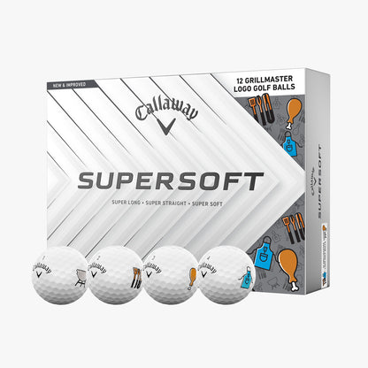 Callaway SuperSoft 2025 Grill Master Golf Balls (1 Dozen)