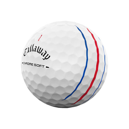 Callaway Chrome Tour Triple Track 26 White Golf Balls - 2 Dozen