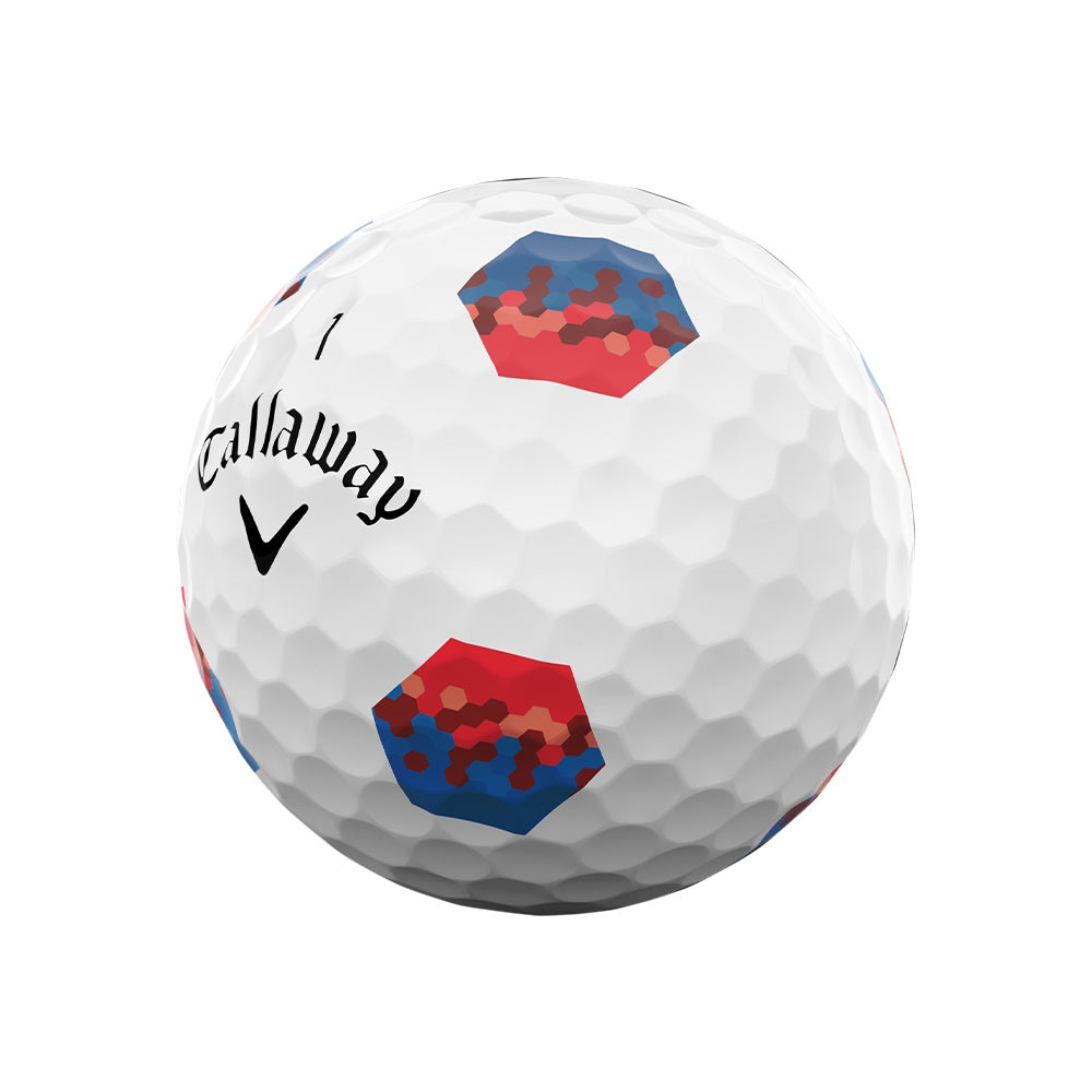 Callaway Chrome Tour TruTrack 26 White Golf Balls - 1 Dozen