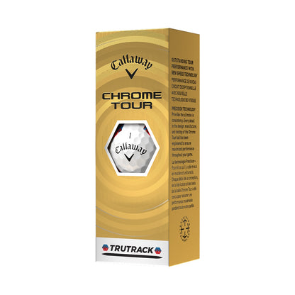 Callaway Chrome Tour TruTrack 26 White Golf Balls - 2 Dozen