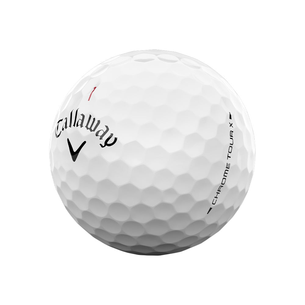 Callaway Chrome Tour X 26 White Golf Balls - 1 Dozen