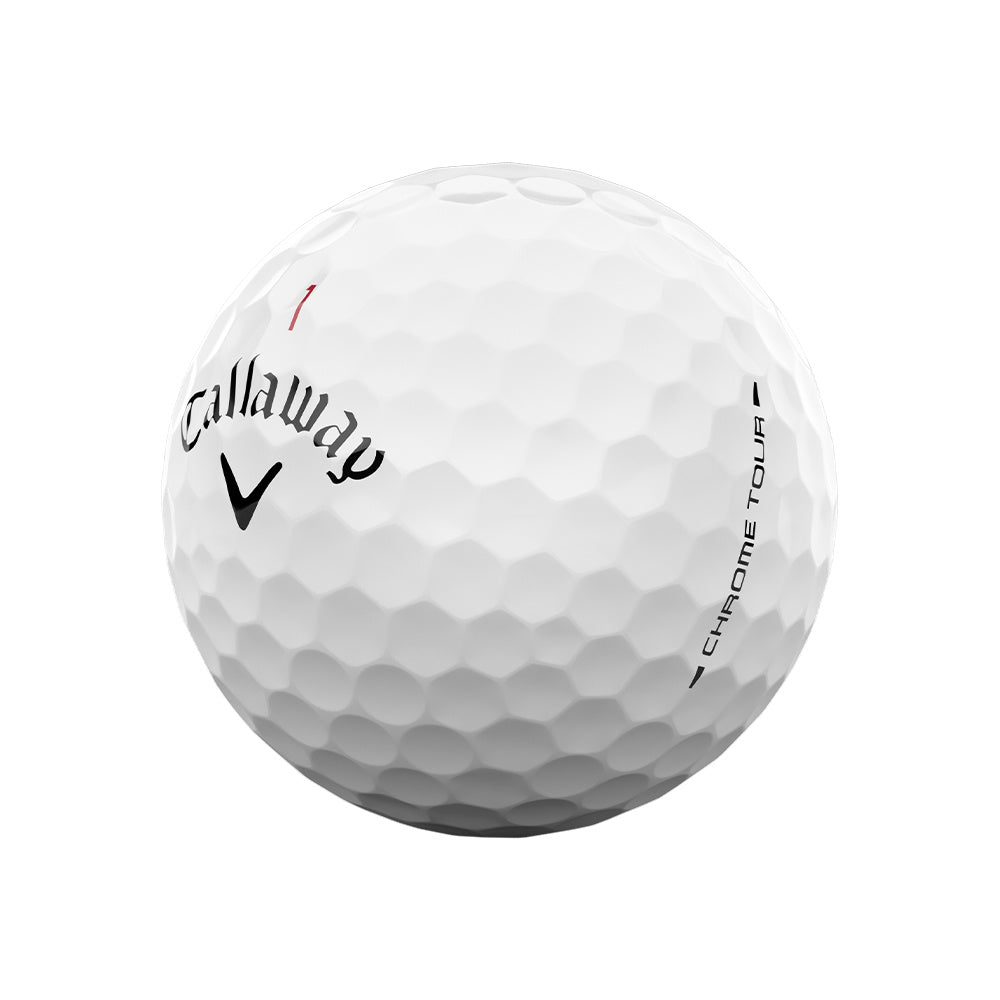 Callaway Chrome Tour 26 White Golf Balls - 1 Dozen