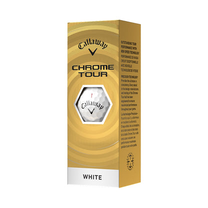 Callaway Chrome Tour 26 White Golf Balls - 2 Dozen