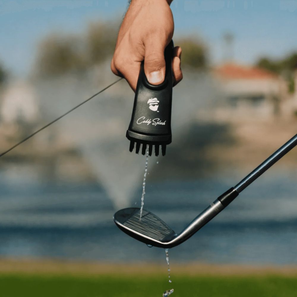 Caddy Splash Golf Club Water Brush Pro - Black