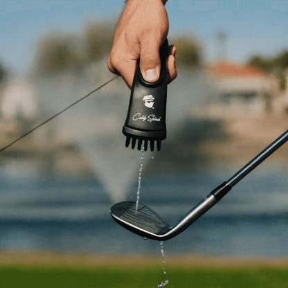 Caddy Splash Golf Club Water Brush Pro - Black