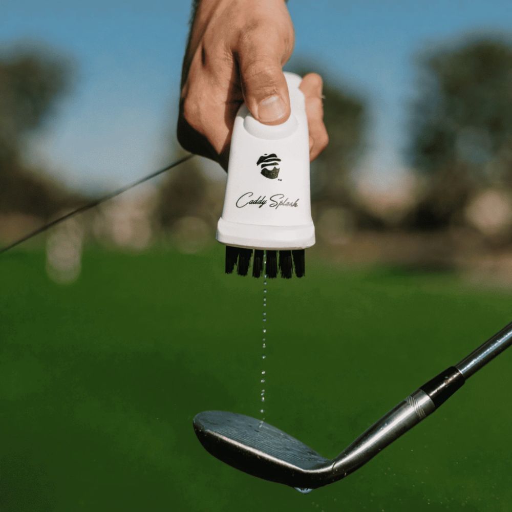 Caddy Splash Golf Club Water Brush Pro - White