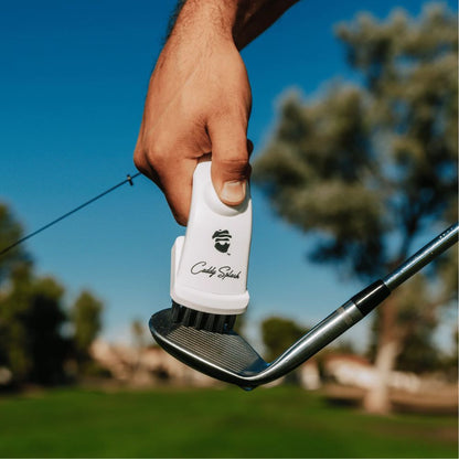 Caddy Splash Golf Club Water Brush Pro - White