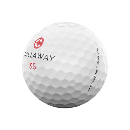 Callaway Chrome Tour X Deco 26 Retro Golf Balls - 2 Dozen