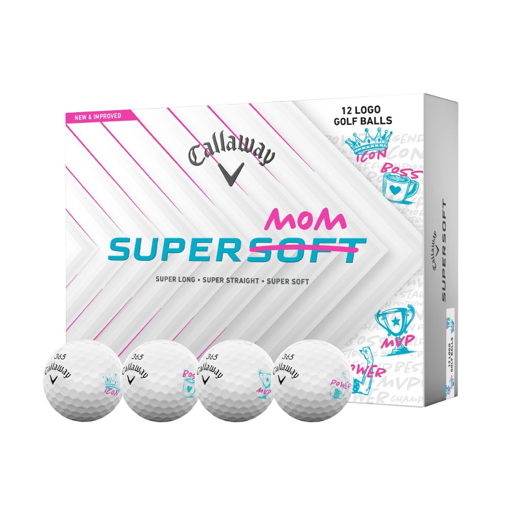 Callaway Supersoft Super Mom Golf Balls (1 Dozen)