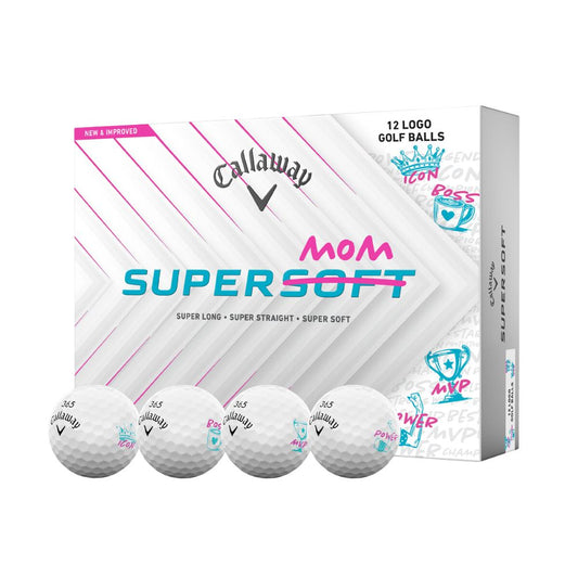 Callaway Supersoft Super Mom Golf Balls (1 Dozen)