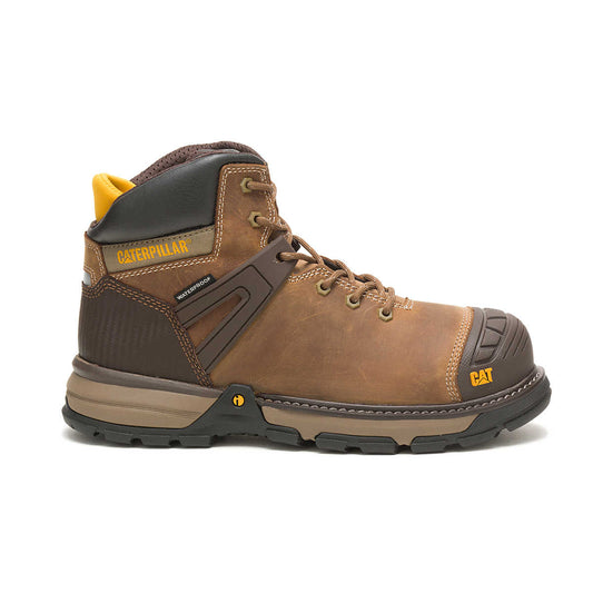 Caterpillar Men's Excavator Superlite Waterproof Soft Toe Work Boots